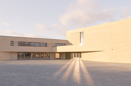 Die Gruppe GME errichtet für die hoop Kirche KdöR eine Kirche mit Gemeindezentrum in Achim